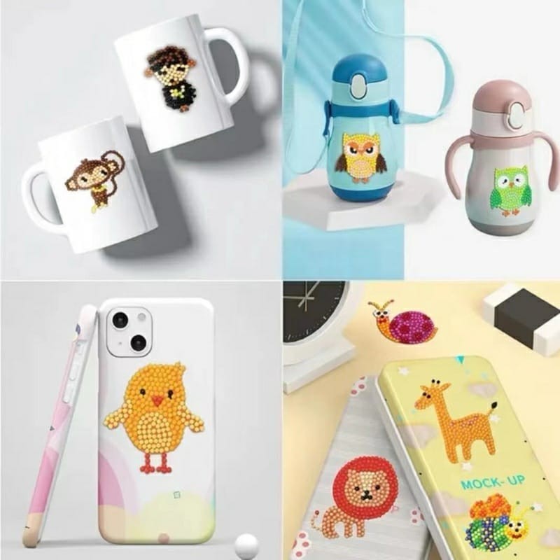 Kendin yap Dıy pullu sticker