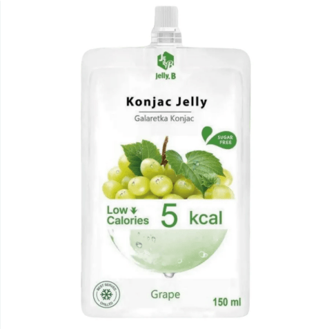 Jelly.B Konjac Jelly Green Grape Flavour 150mL