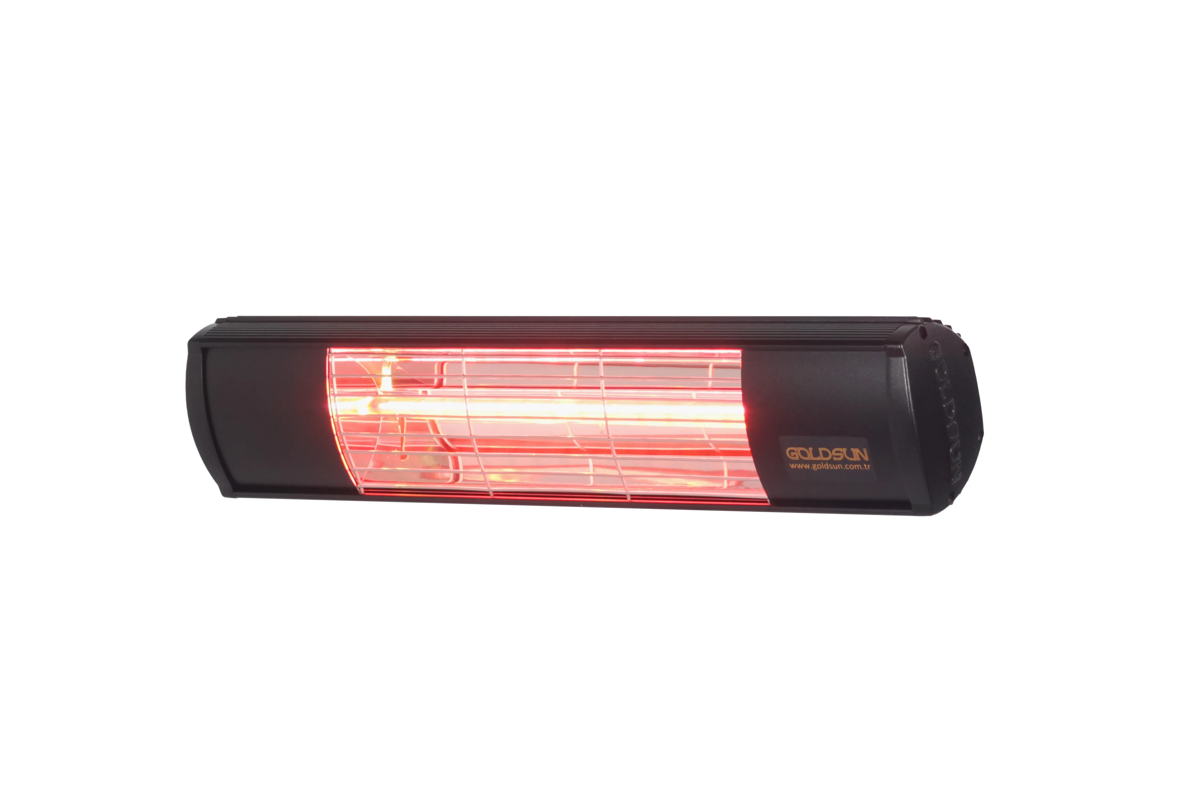 Goldsun Aqua 2000W Suya Dayanıklı (IP55) Duvar Tipi Dış Mekan %80 Az Işıklı Göz Yormayan Elektrikli Infrared Isıtıcı