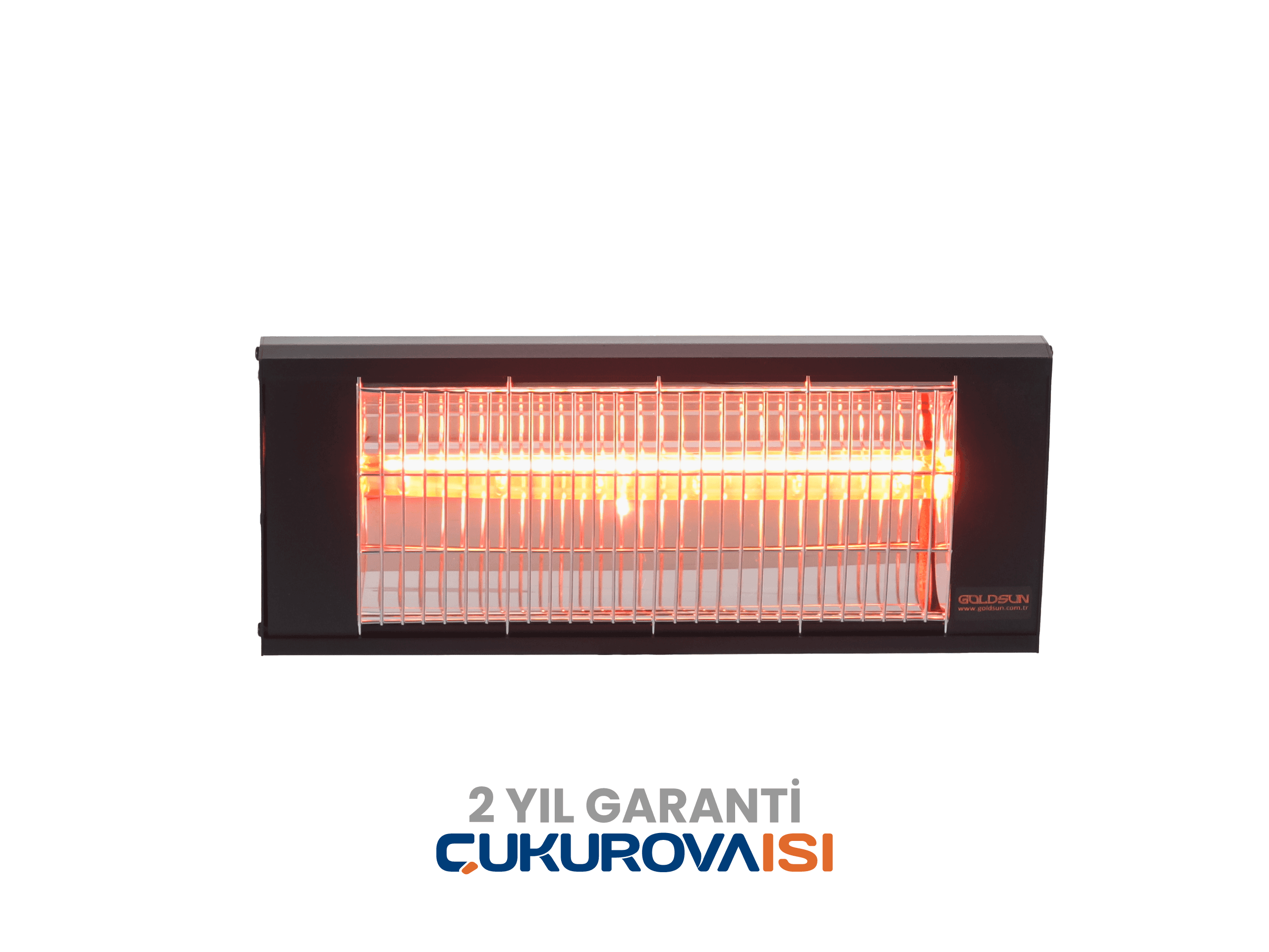 Goldsun Nova 2000W Duvar Tipi İç Mekan Elektrikli Infrared Isıtıcı