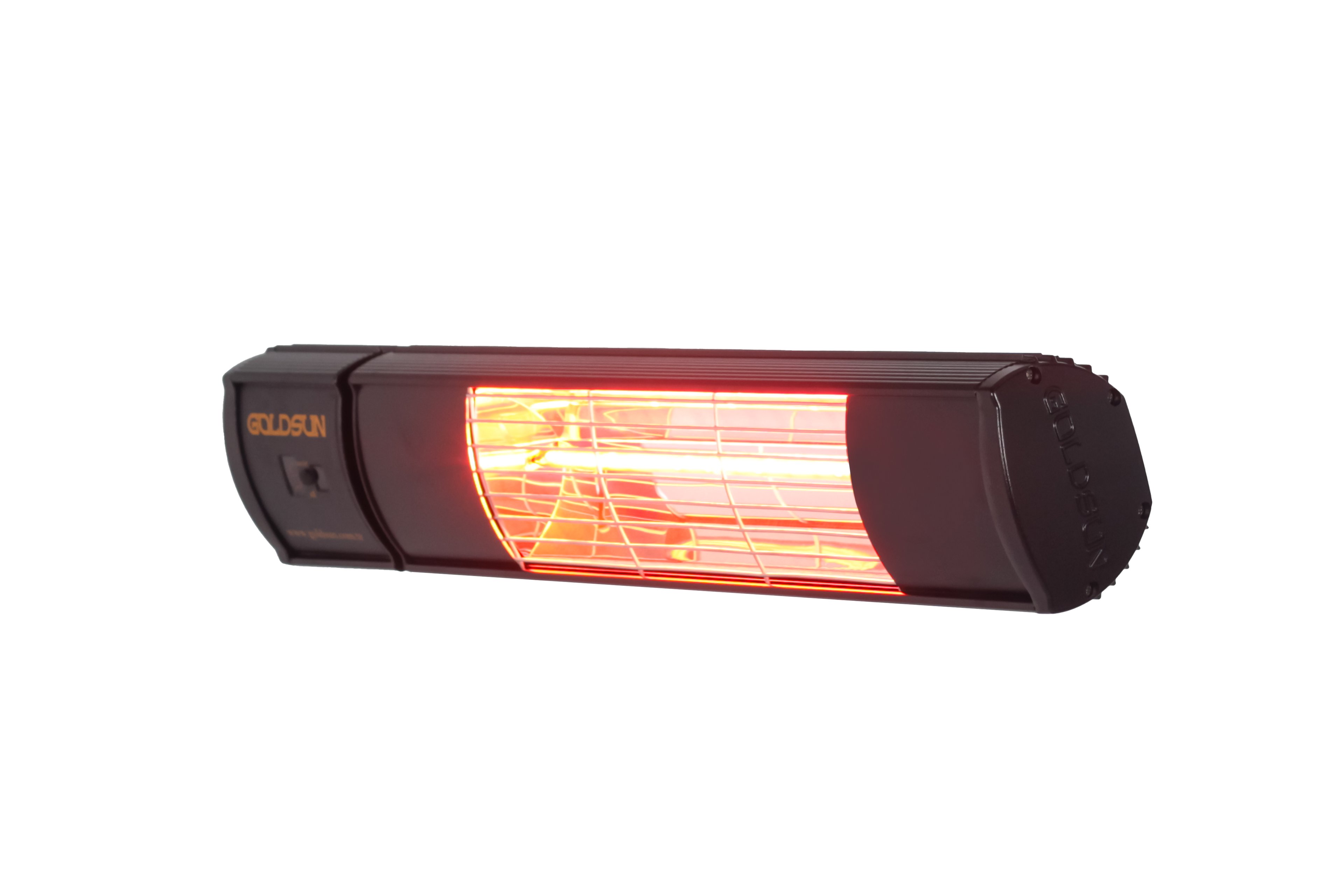 Goldsun Aqua Plus 2000W Uzaktan Kumandalı Suya Dayanıklı (IP55) Duvar Tipi Dış Mekan Elektrikli Infrared Isıtıcı