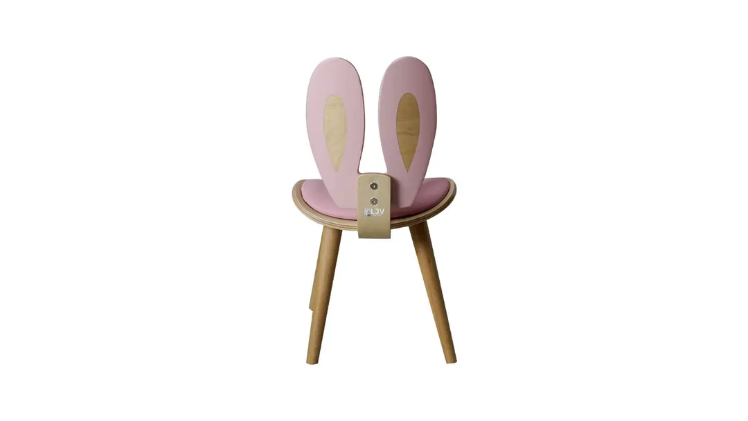 Bunny Sandalye Pudra görseli 5
