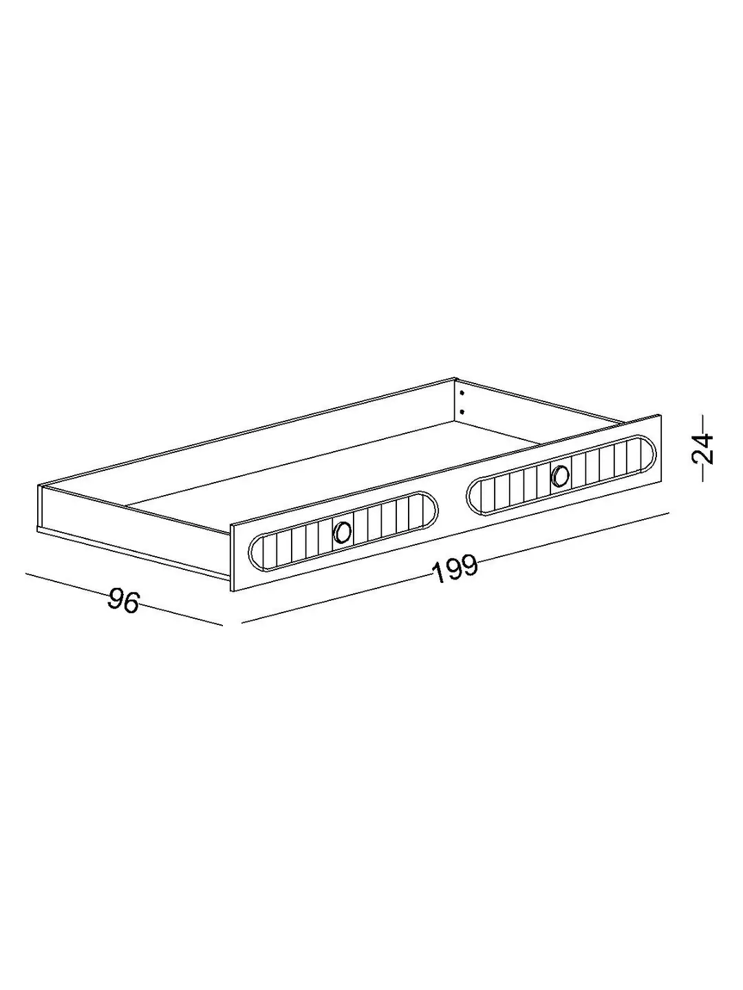 Bohemlife Ranza Alt 120x200 Üst 90x200 + Ranza Alt Karyola 90X190 görseli 6