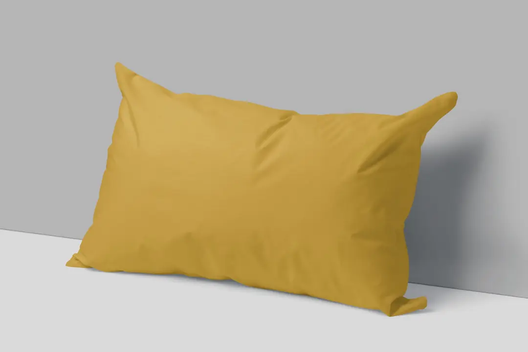 Dora Yastık Kılıfı 50 x 70 cm - Hardal görseli 2