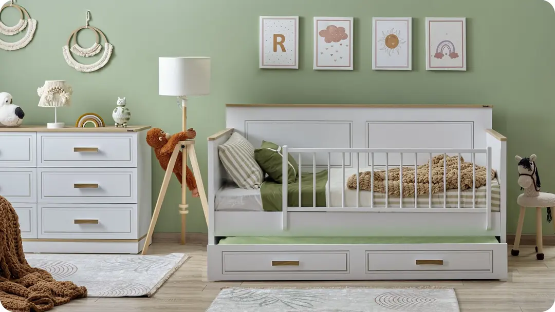 Rixos Montessori Alt Karyola 90x190 görseli 3
