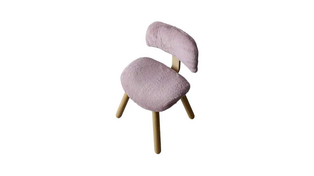 Teddy Sandalye Pudra görseli 3