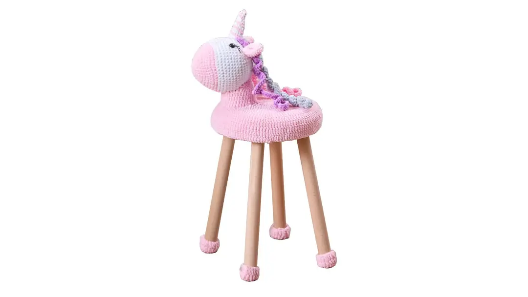 Zuzu Çocuk Taburesi Unicorn görseli 1