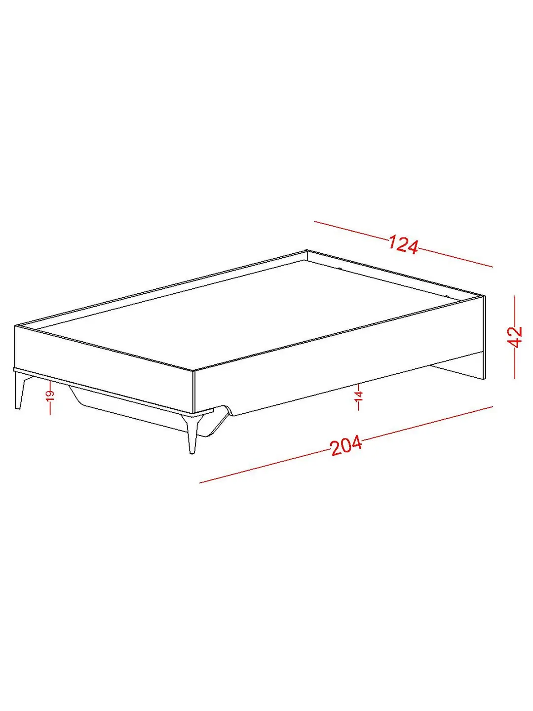 Parla Baza 120x200 görseli 8