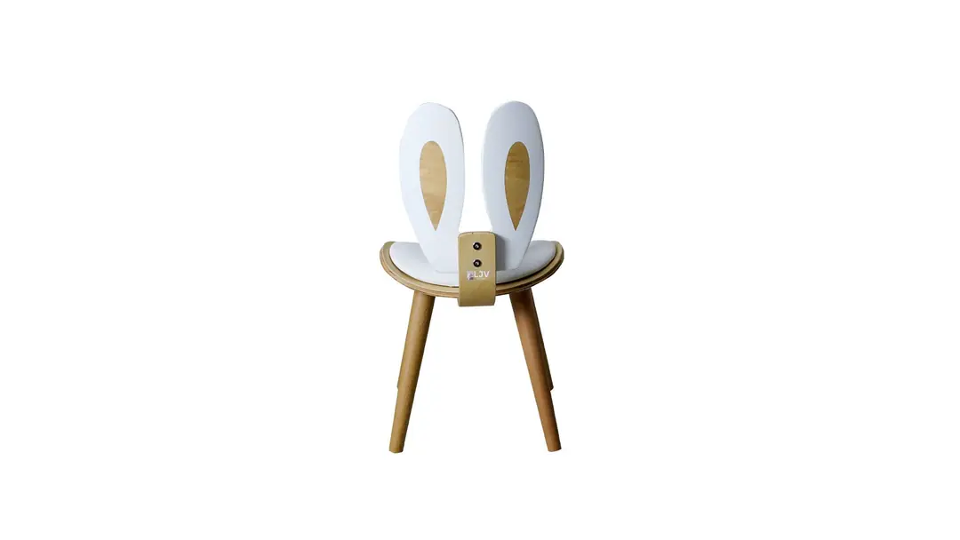 Bunny Sandalye Beyaz görseli 5