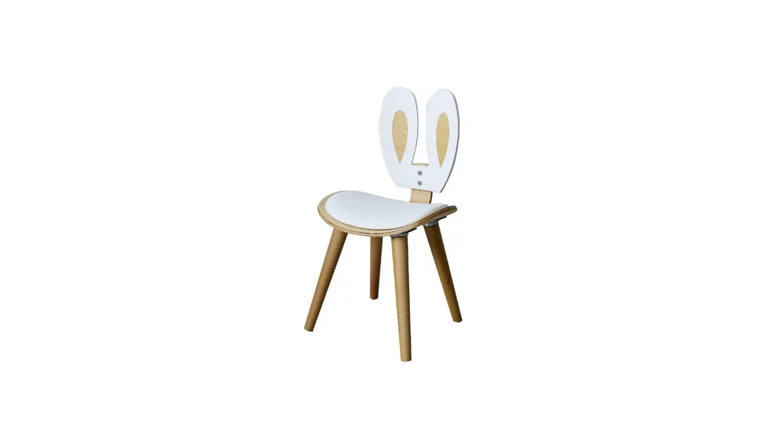 Bunny Sandalye Beyaz görseli 1