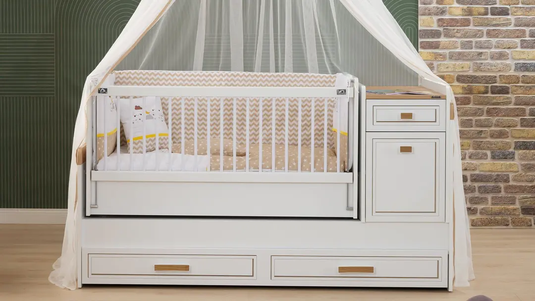 Rixos Bebek Karyolası 70X130 görseli 3