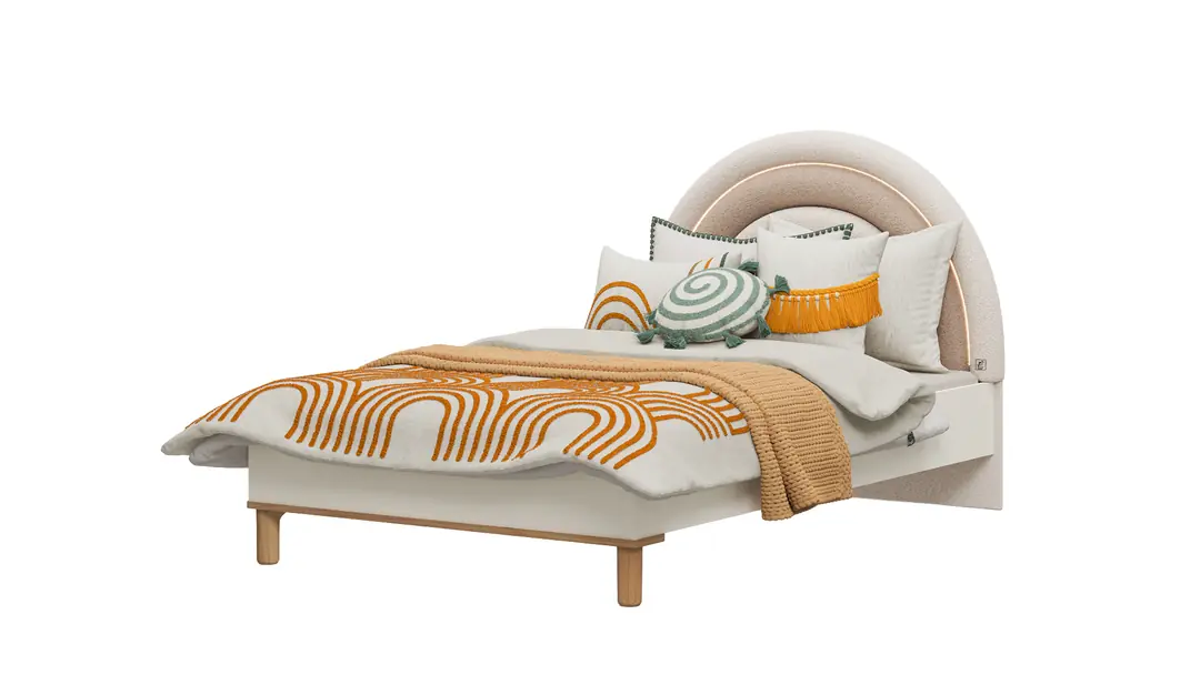 Bohemlife Lüx Işıklı Karyola 120x200