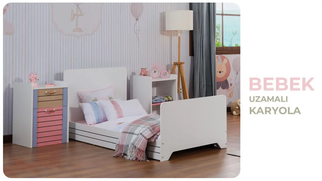 Hayal Bebek Karyolası 70X130 görseli 2