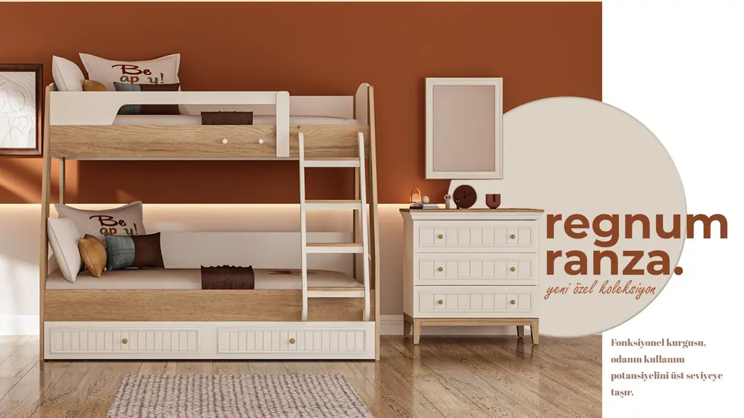 Regnum Ranza 120x200 (Alt Karyola 90x190) görseli 5