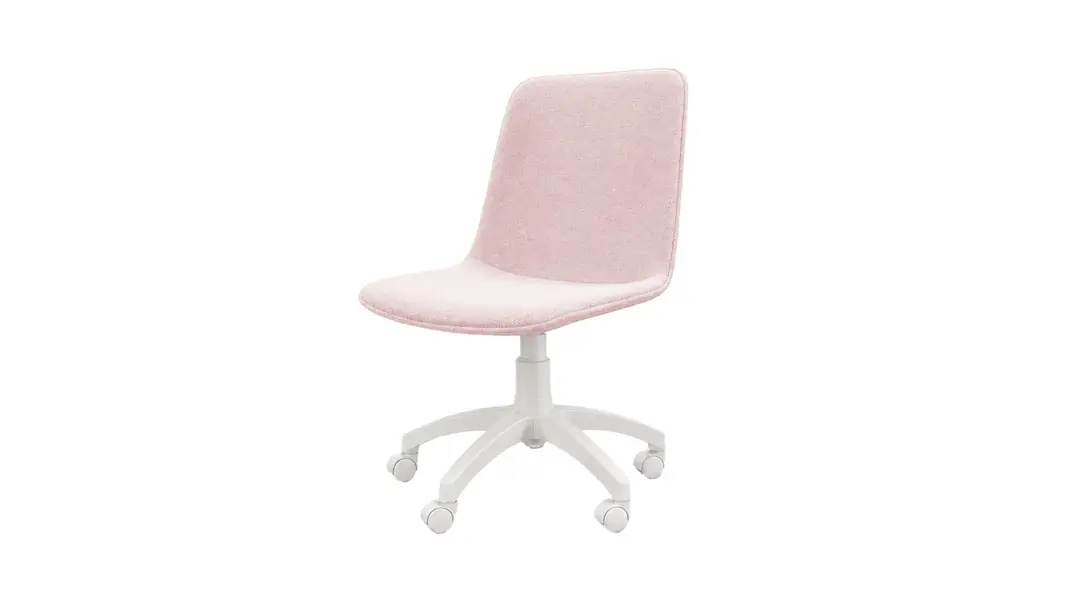 Enjoy Sandalye Pembe (Beyaz Ayak) görseli 1