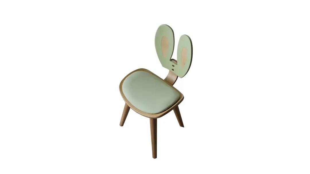Bunny Sandalye Yeşil görseli 3