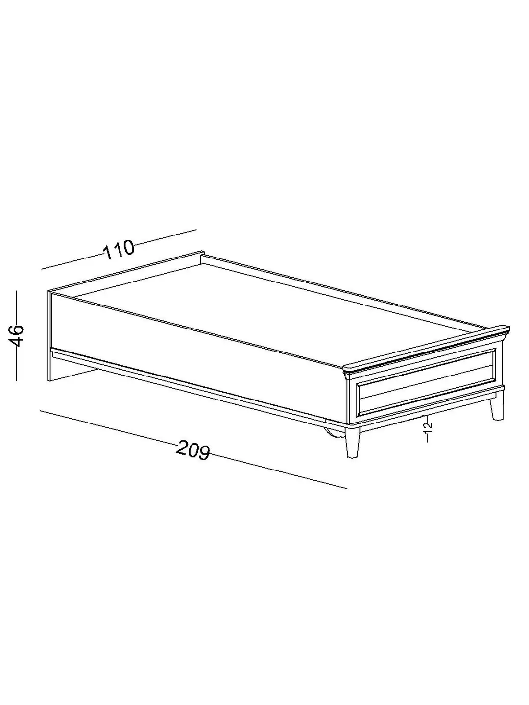 Magna Baza 100x200 görseli 6