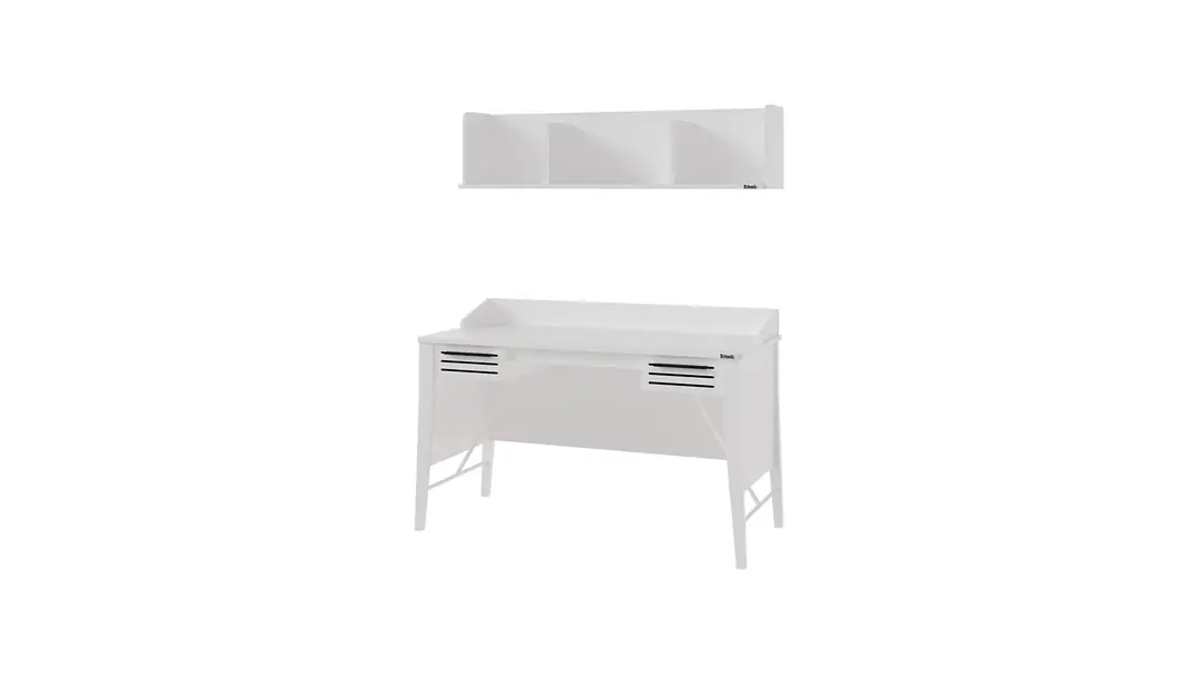 Twin Çalışma Masası + Üst Modül görseli 1