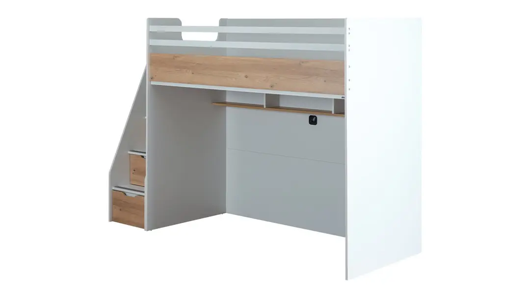 Fenix Akıllı Ranza 100X200 Ceviz görseli 1