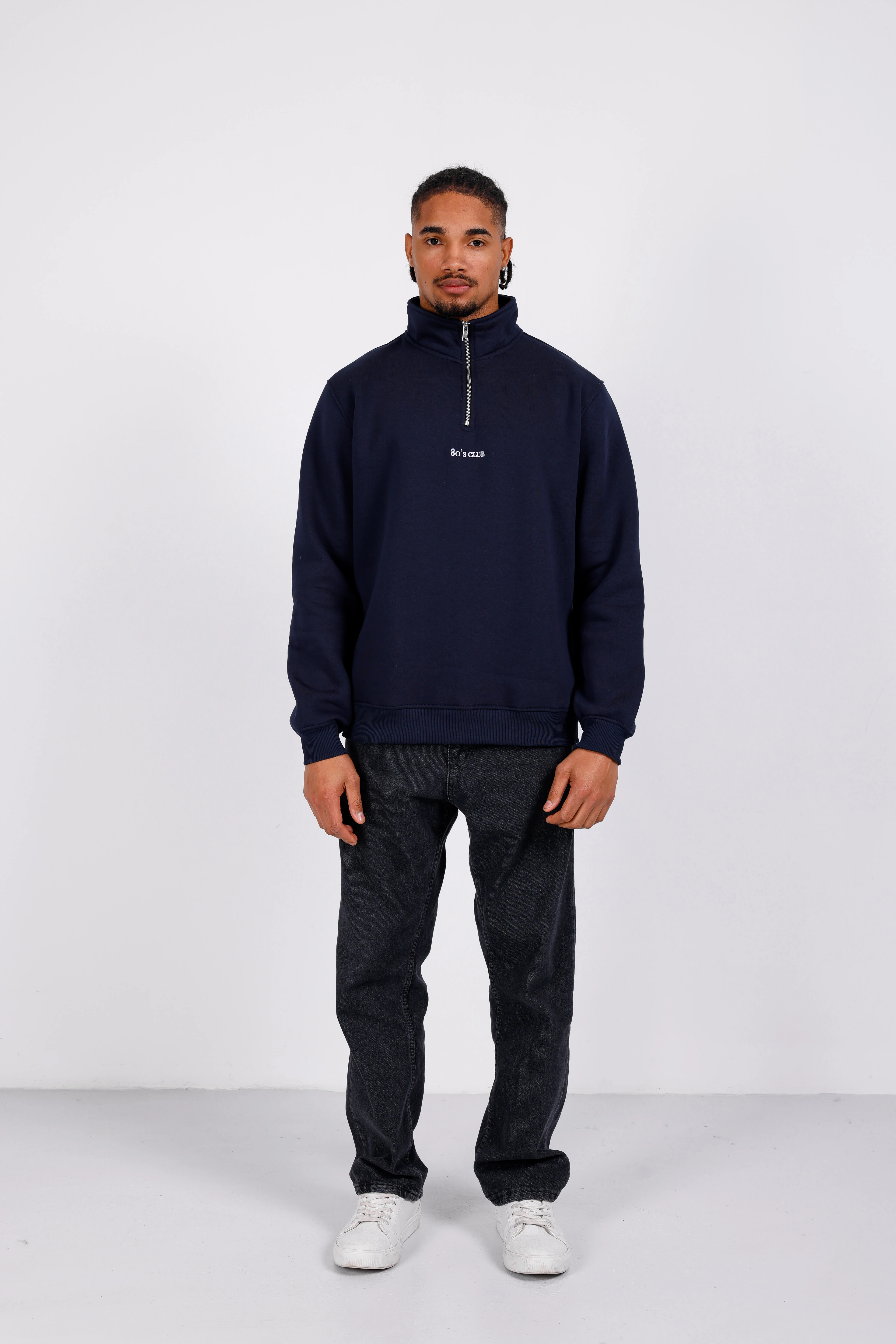 80's Club Watches Halfzip Sweatshirt