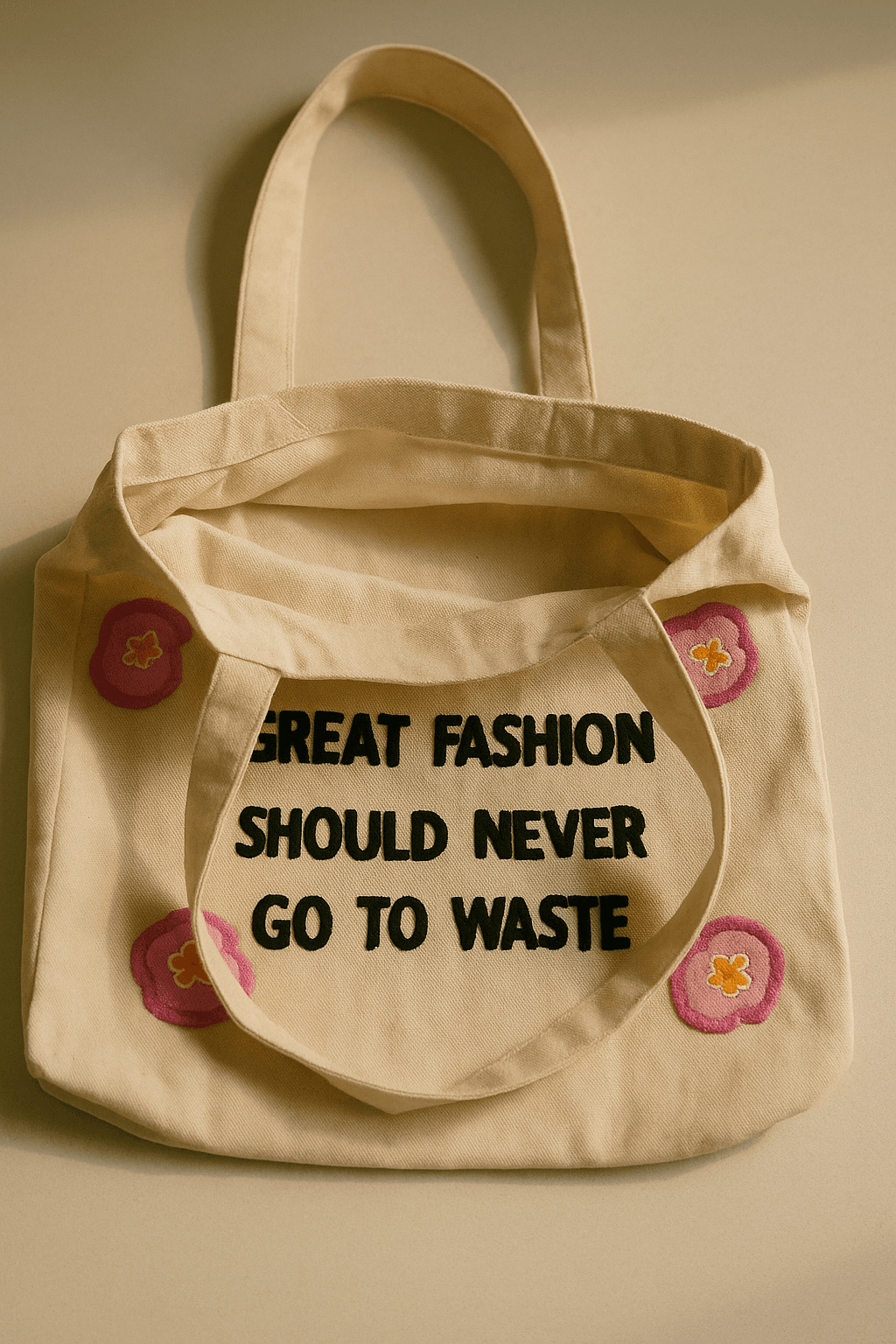 Punch İşlemeli Plaj Çantası Great Fashion 45x32 cm 