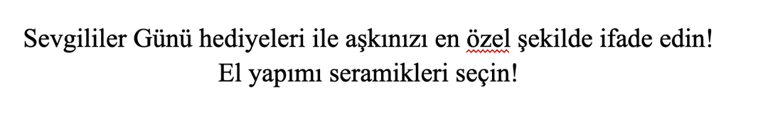 Sevgililer günü hediye önerisi: El yapımı seramik bardak