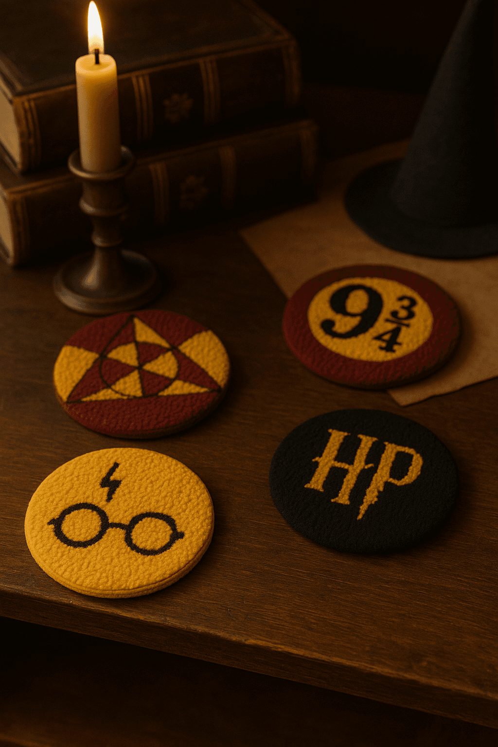 Punch Bardak Altlığı HP 4 Adet