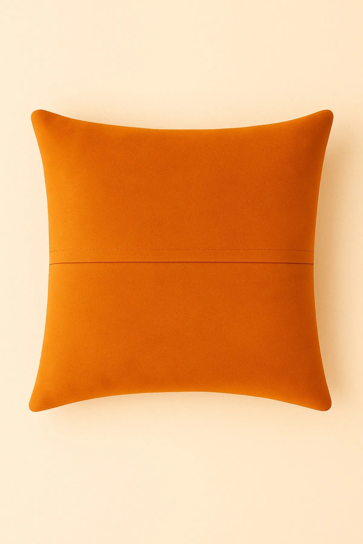 Punch İşlemeli Kırlent Kılıfı Etnik Orange