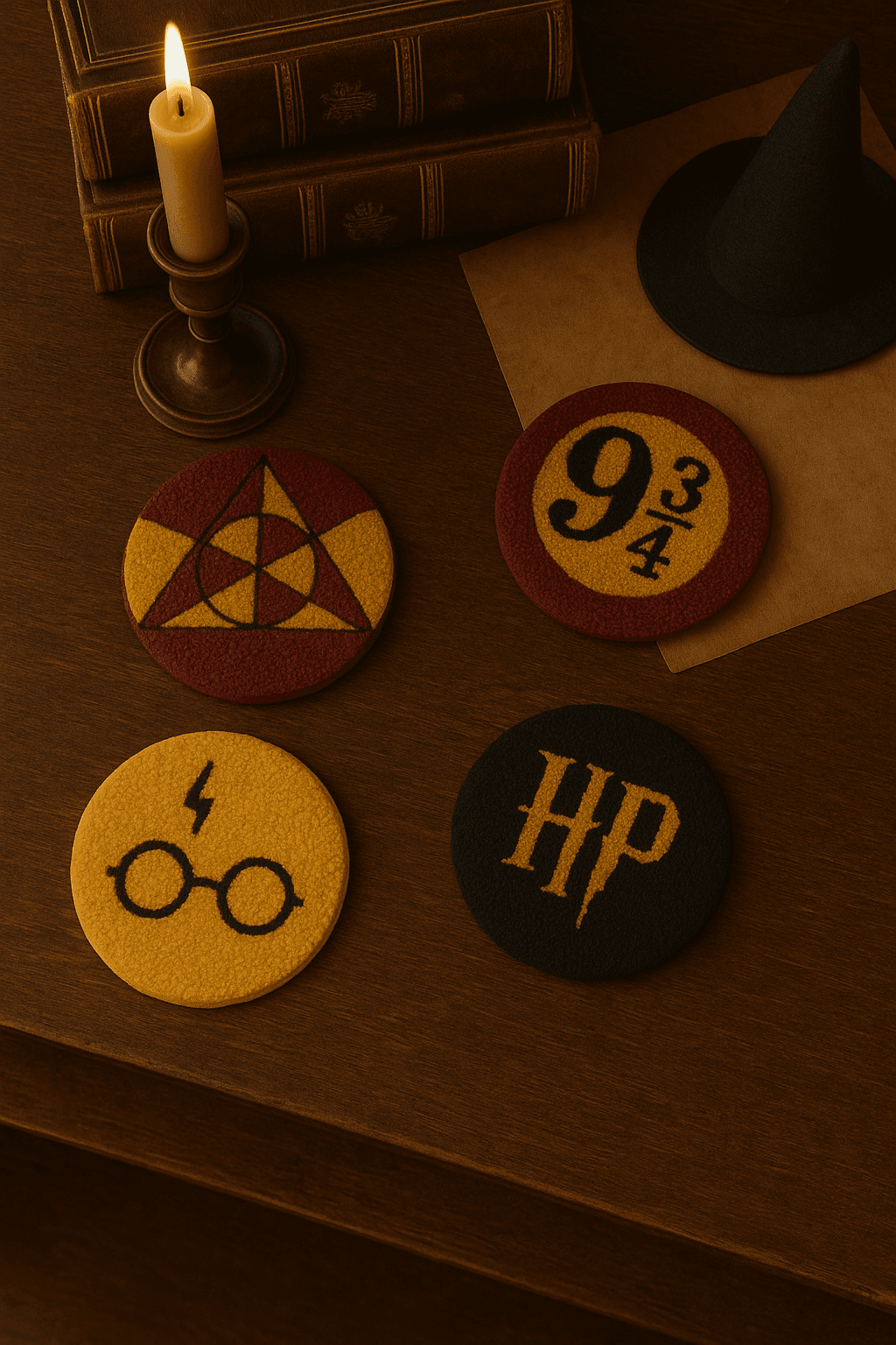 Punch Bardak Altlığı HP 4 Adet