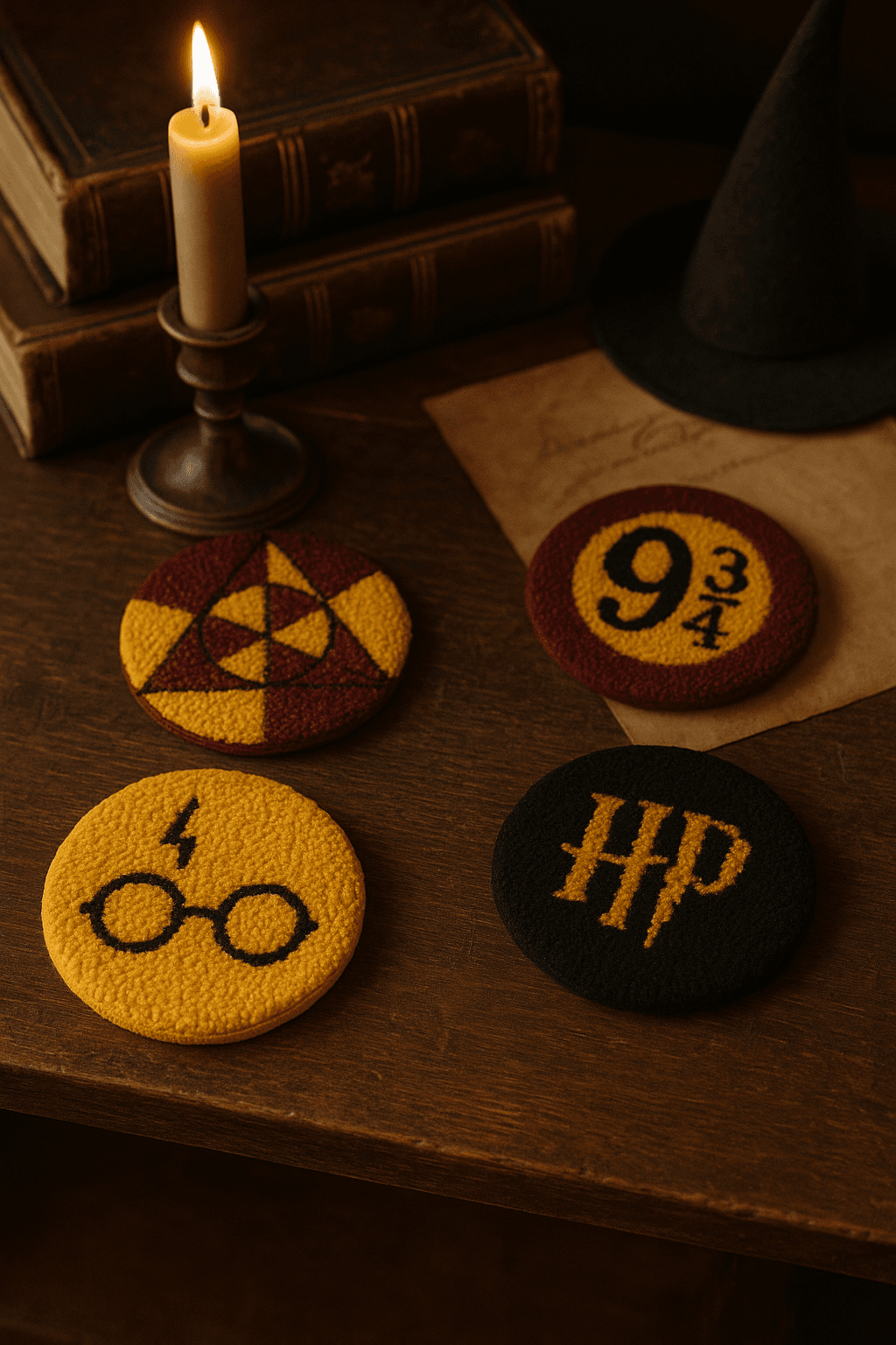 Punch Bardak Altlığı HP 4 Adet