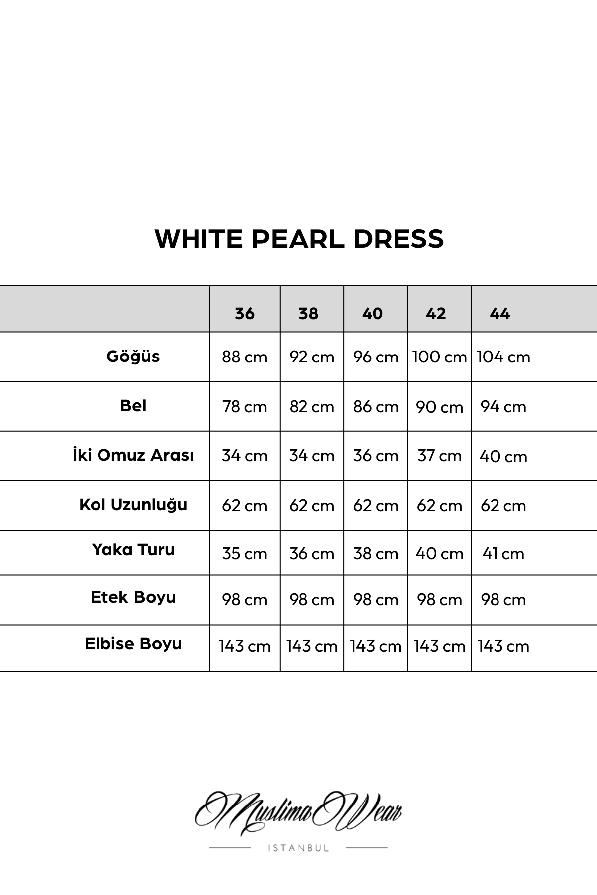 White Pearl Pamuk Elbise