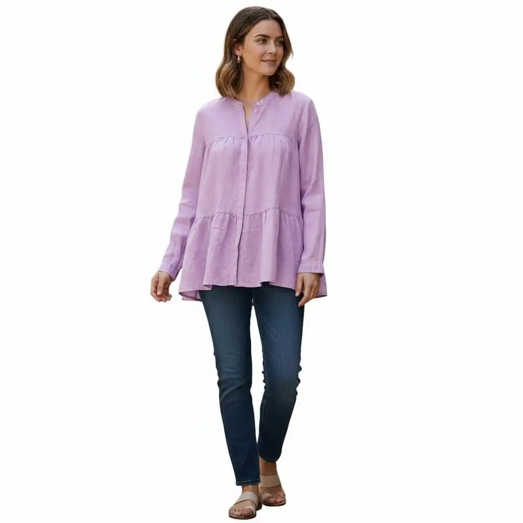 Kemishe Femrash Esprit Ngjyre Lejla e Hapur Outlet Women Shirt