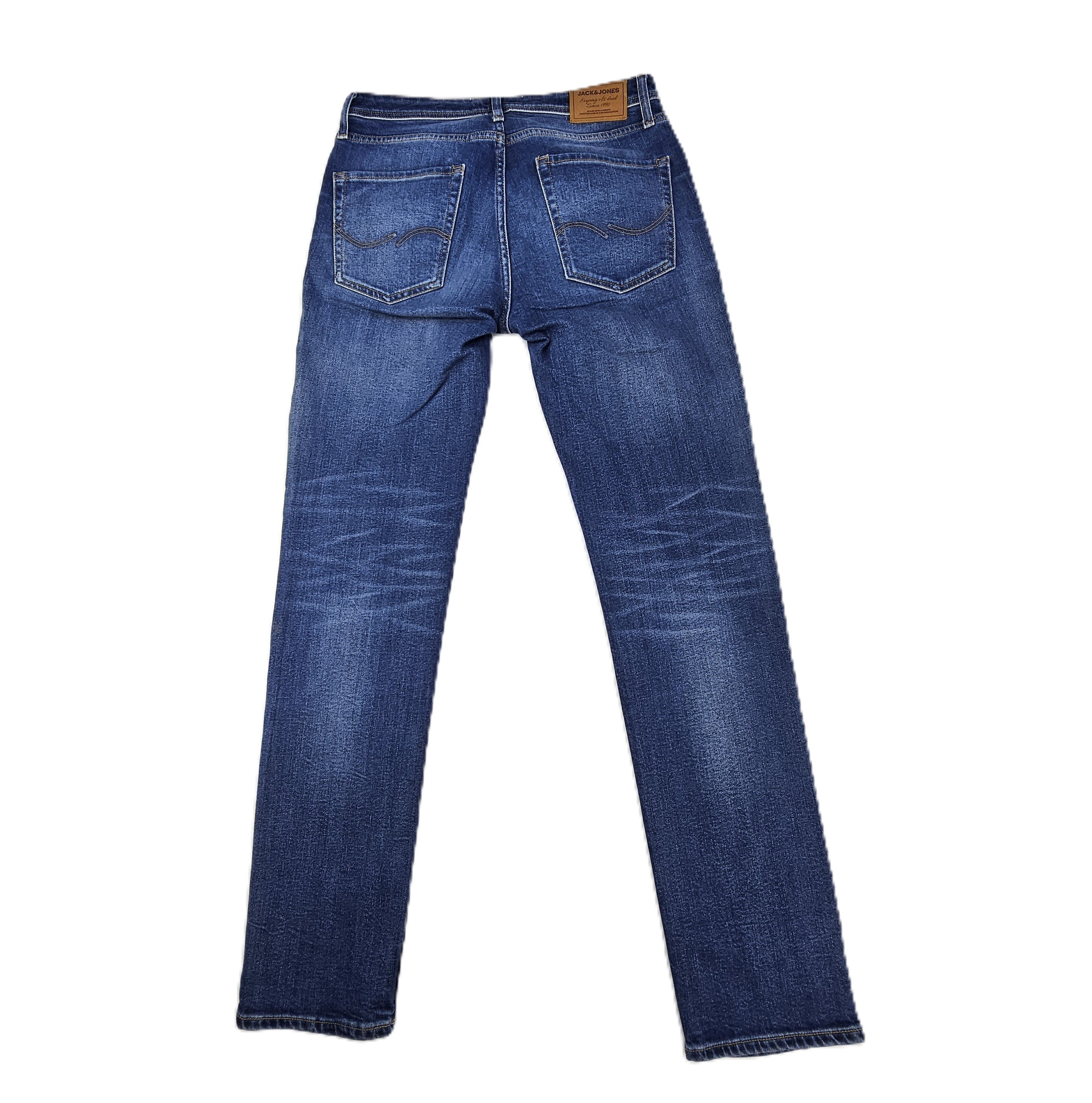 Pantallona Xhins Meshkujsh Jack&Jones S.Hand/Blue Denim
