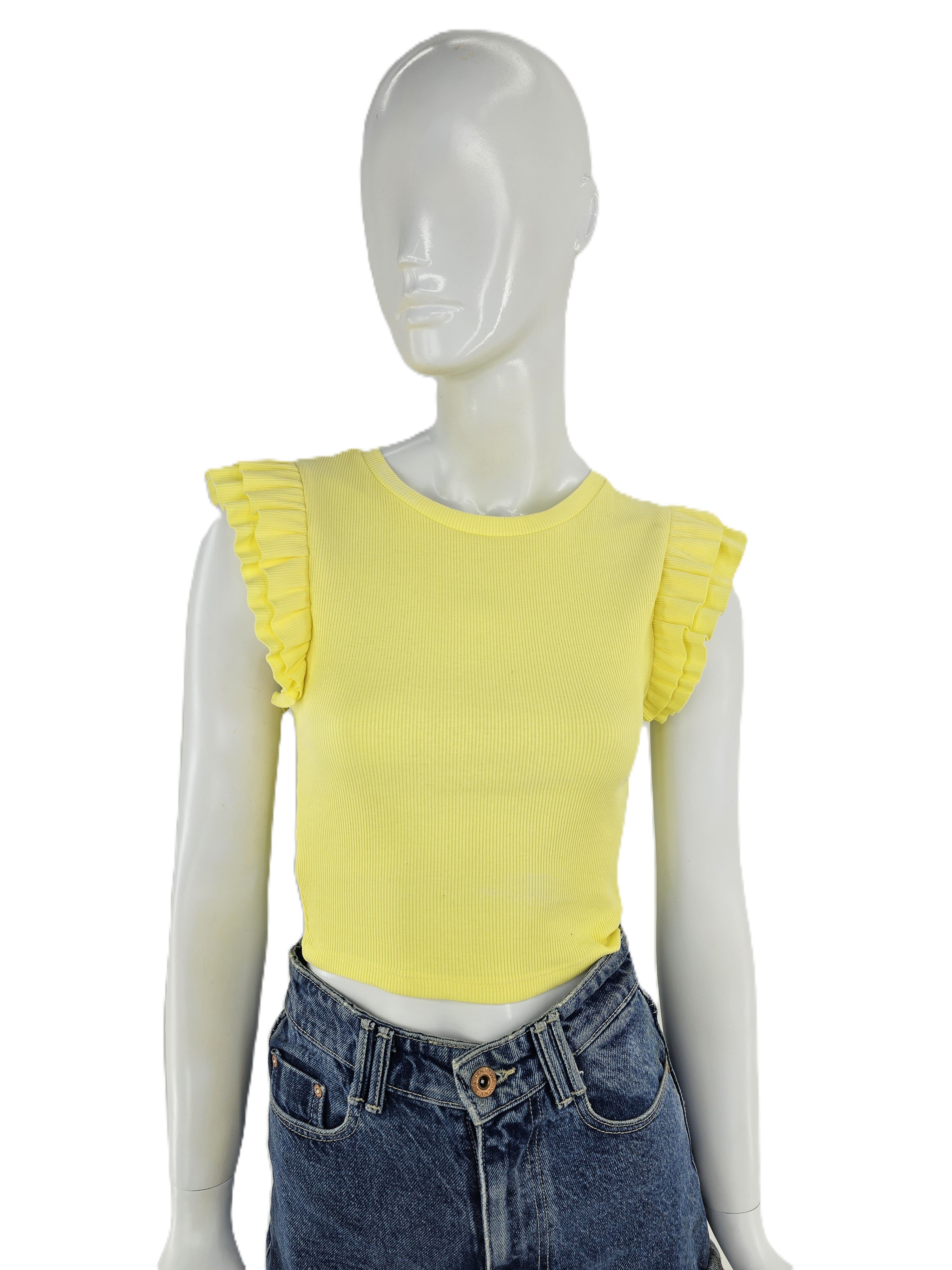 Bluze Zara Crop S.Hand