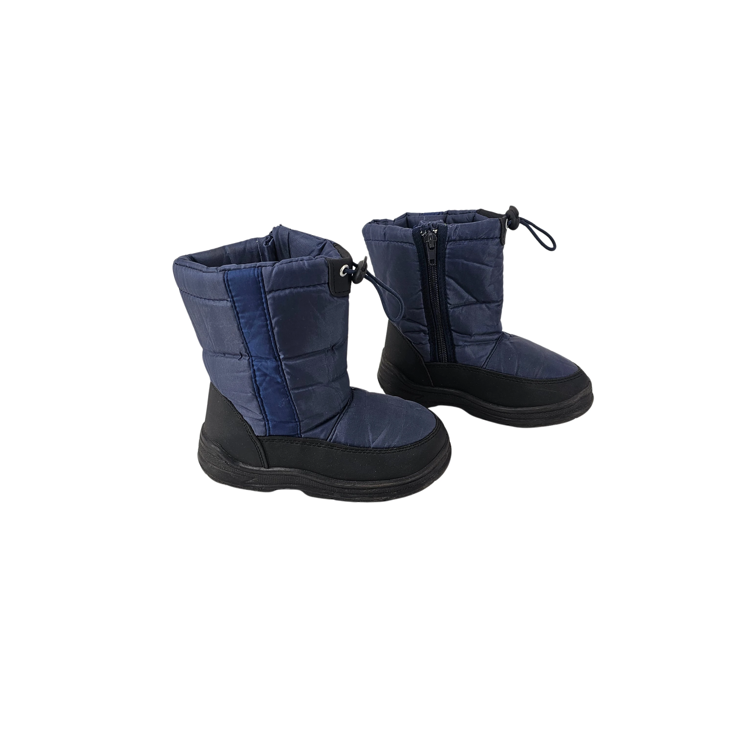 Cizme Femijesh Ngjyre Blu te Erreta me Dizajn te Zi S.Hand Children's Boots