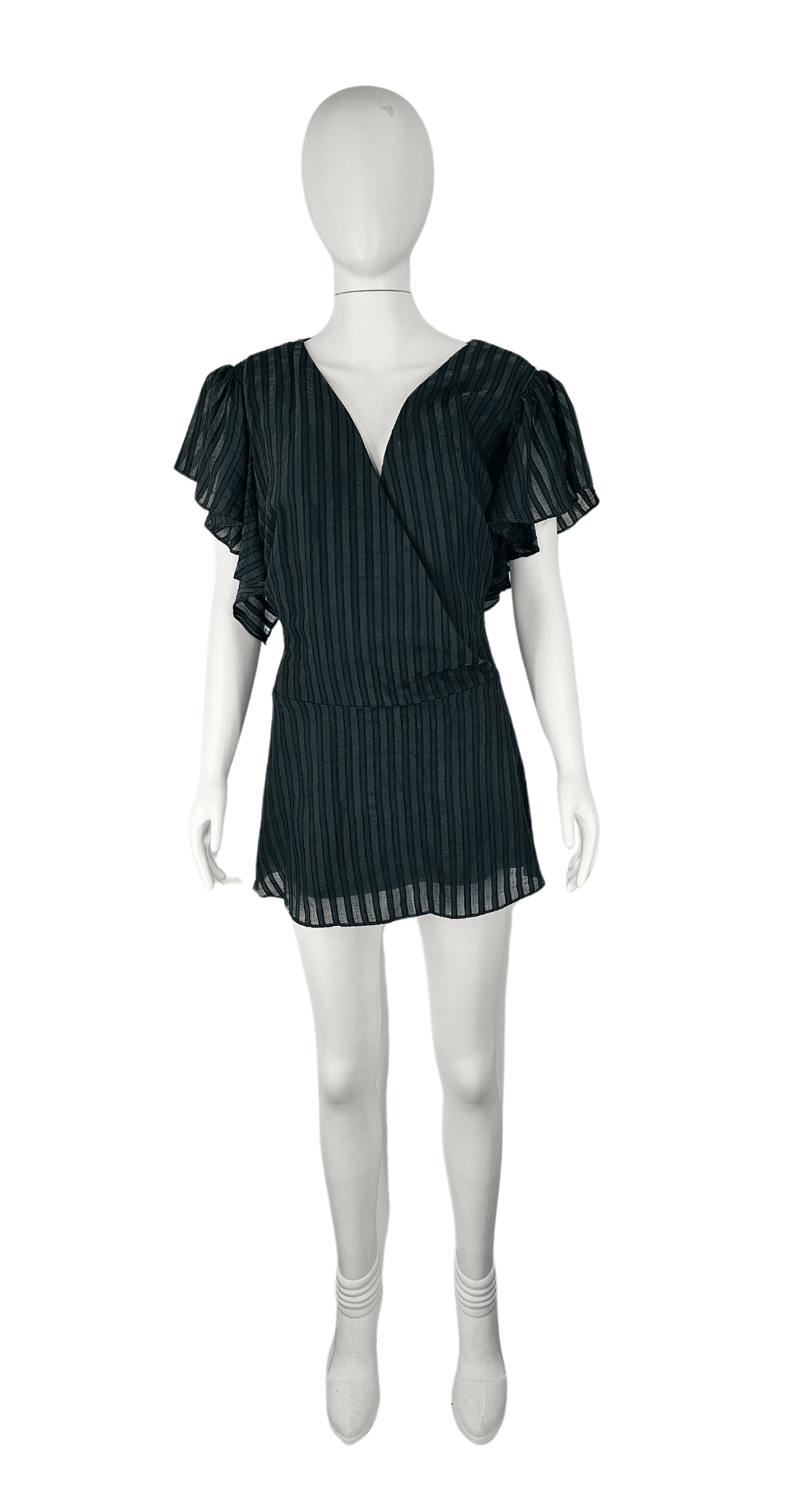 Fustan Femrash City Chic Ngjyre Jeshil i Erret Outlet/Dress