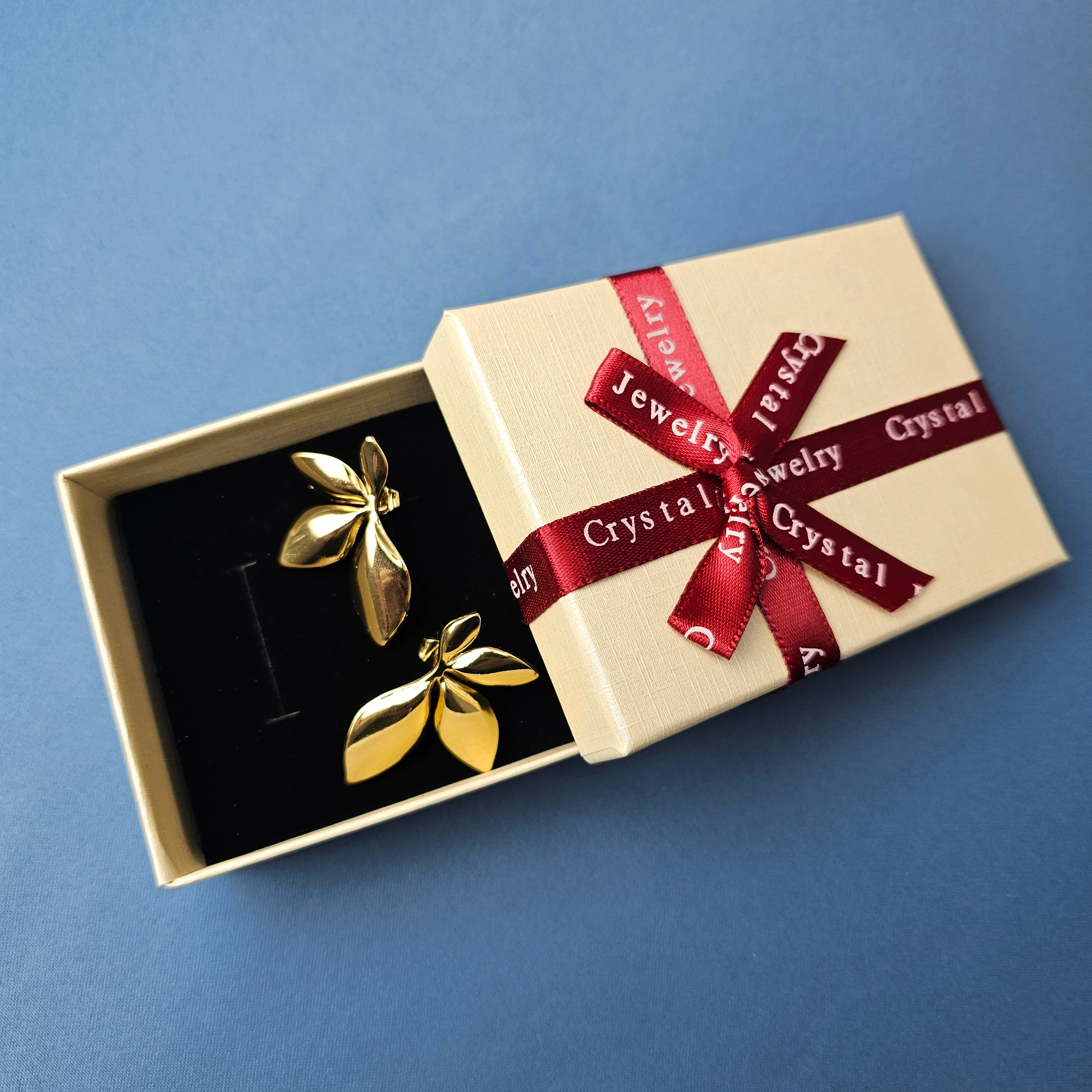 Vathe Femrash Çeliku Stainless Steel Ngjyre Gold Women Earrings