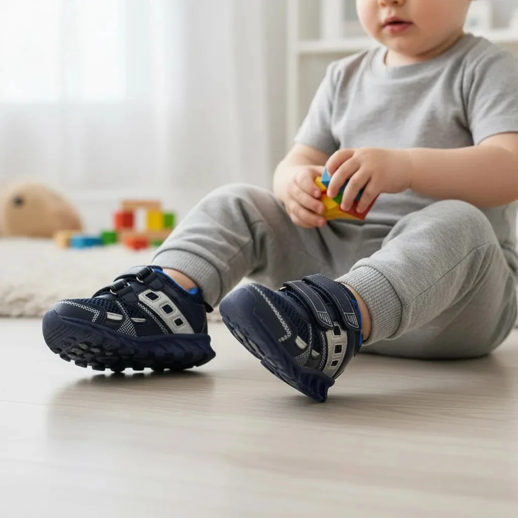 Atlete Femijesh Ngjyre Blu te Erreta S.Hand Children's Shoes