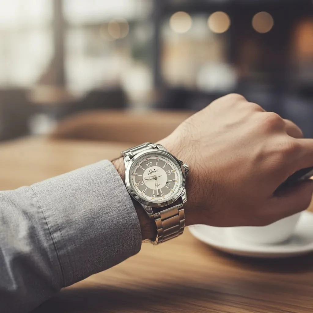 Ore Meshkujsh Çeliku M1 Mans Watch