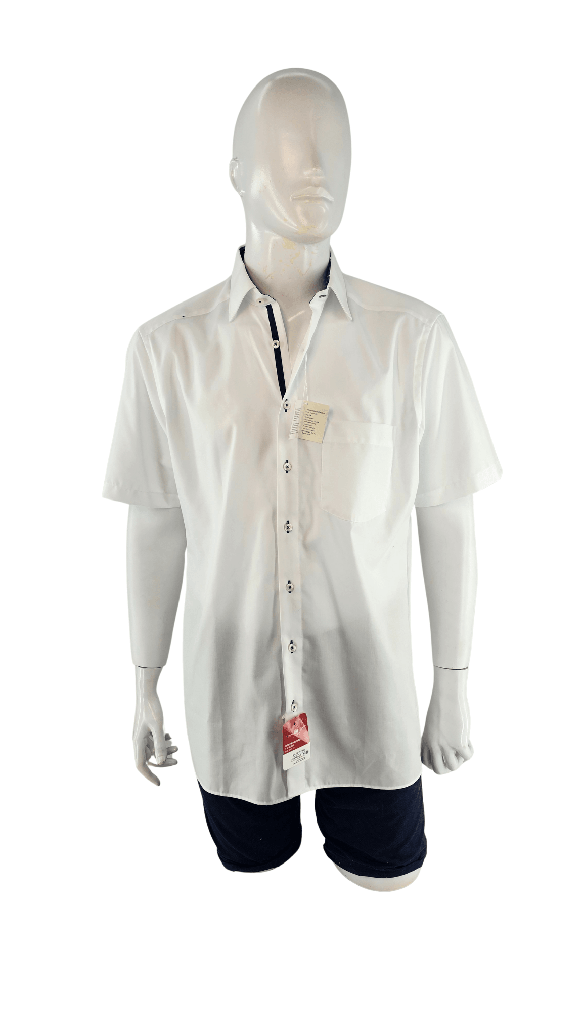 Kemishe Meshkujsh Ngjyre e Bardhe Outlet