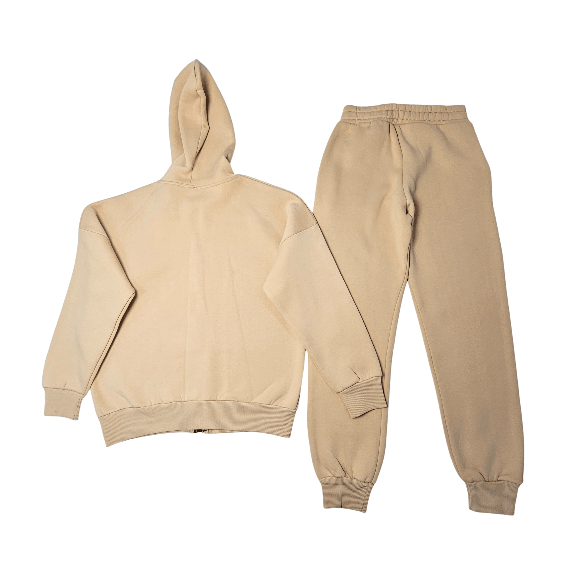 Kostume Sportive Femrash Outlet Woman's Swetsuit Set  - Bezhë