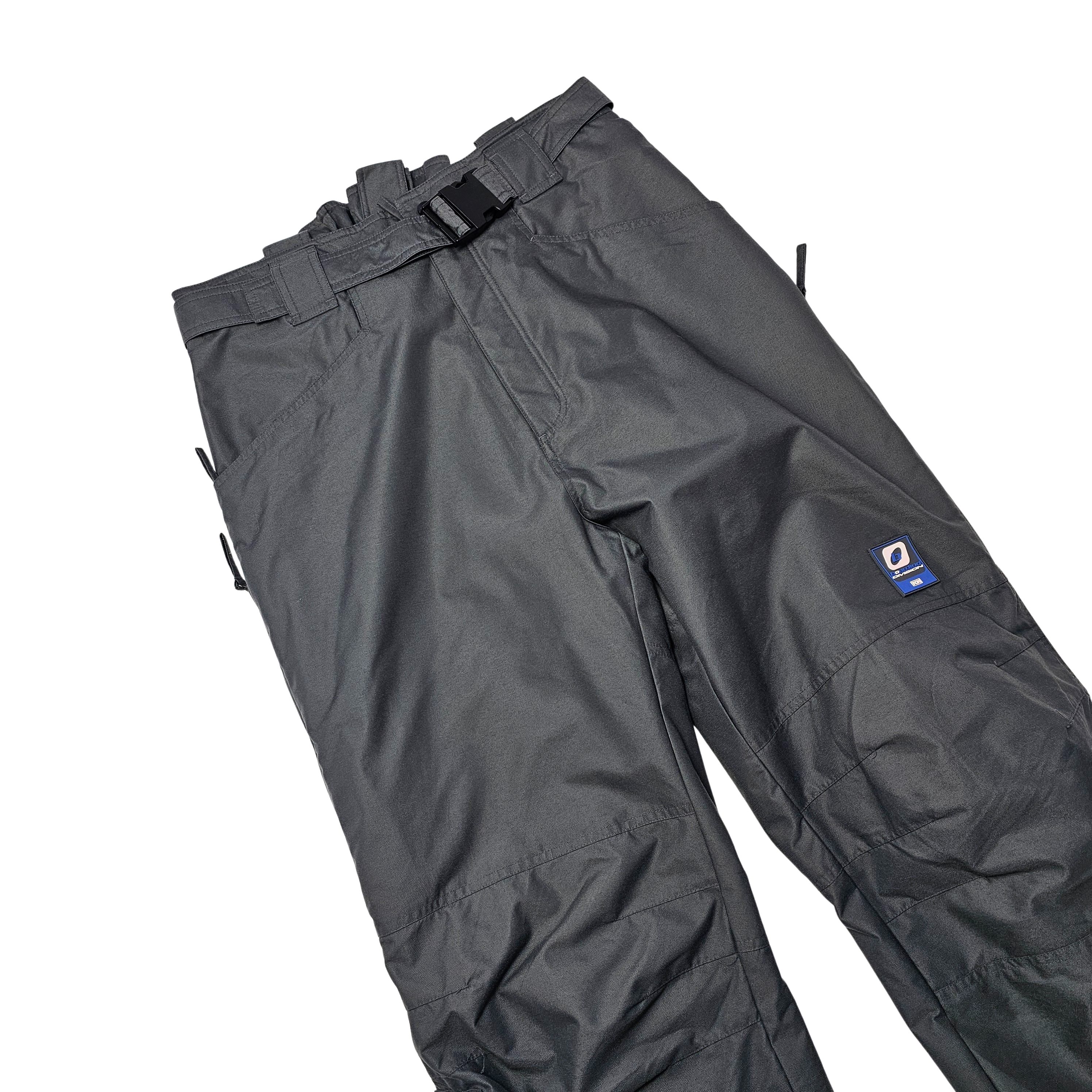 Pantallona Bore Ngjyre Gri te Erreta S.Hand Snow Pants