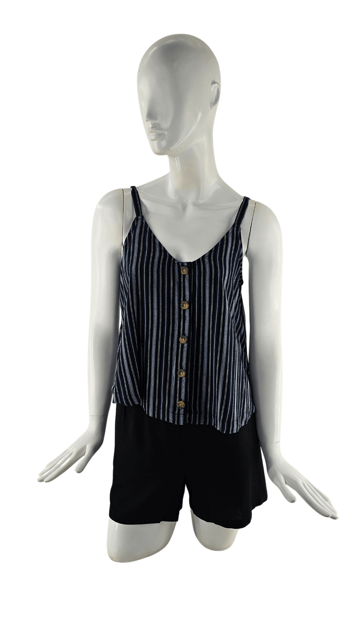 Kanatjere Femrash Ngjyre Blu e Erret me Vija S.Hand/Shirt