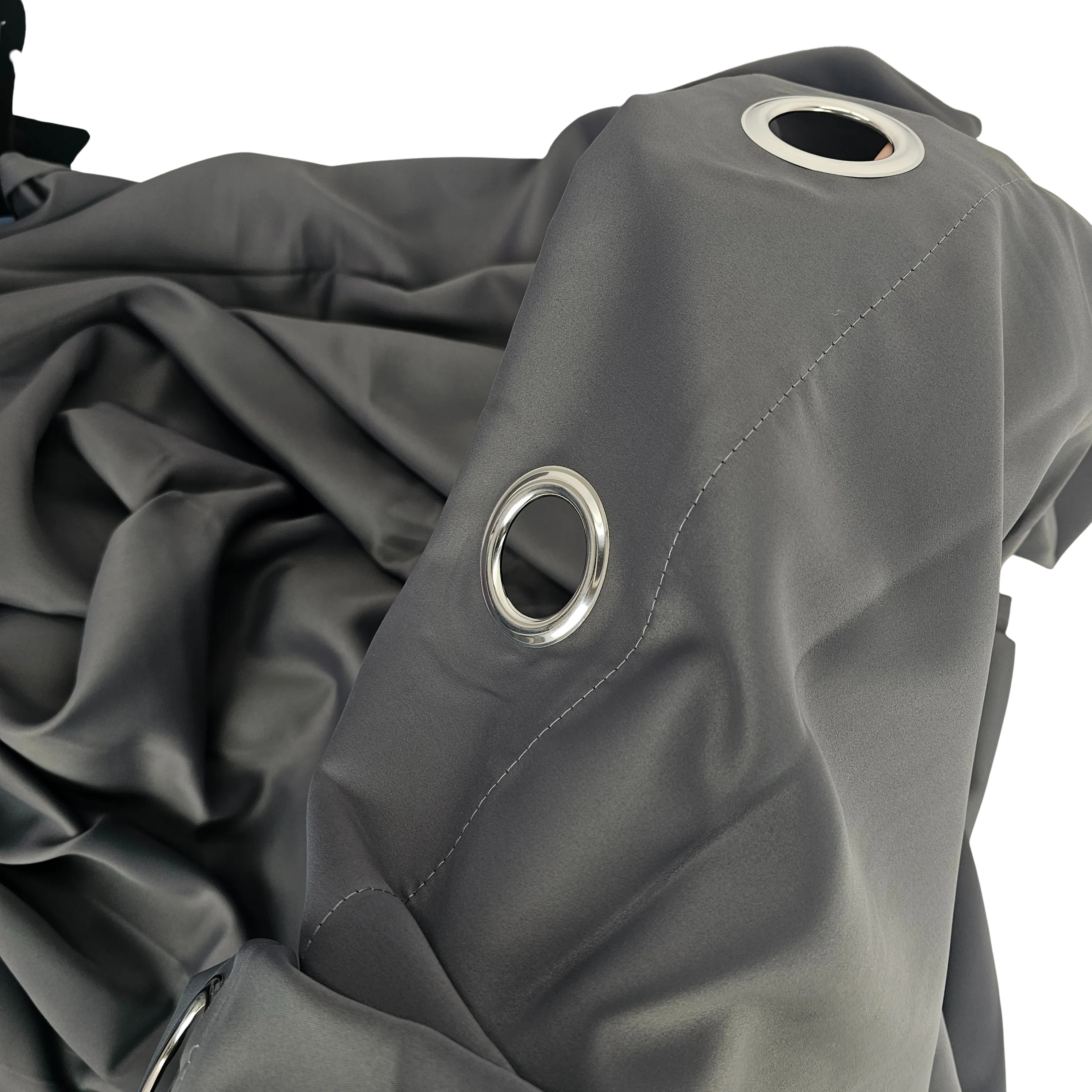 Perde e Trashe 145x250 Outlet Blackout Curtain - Gri e Erret