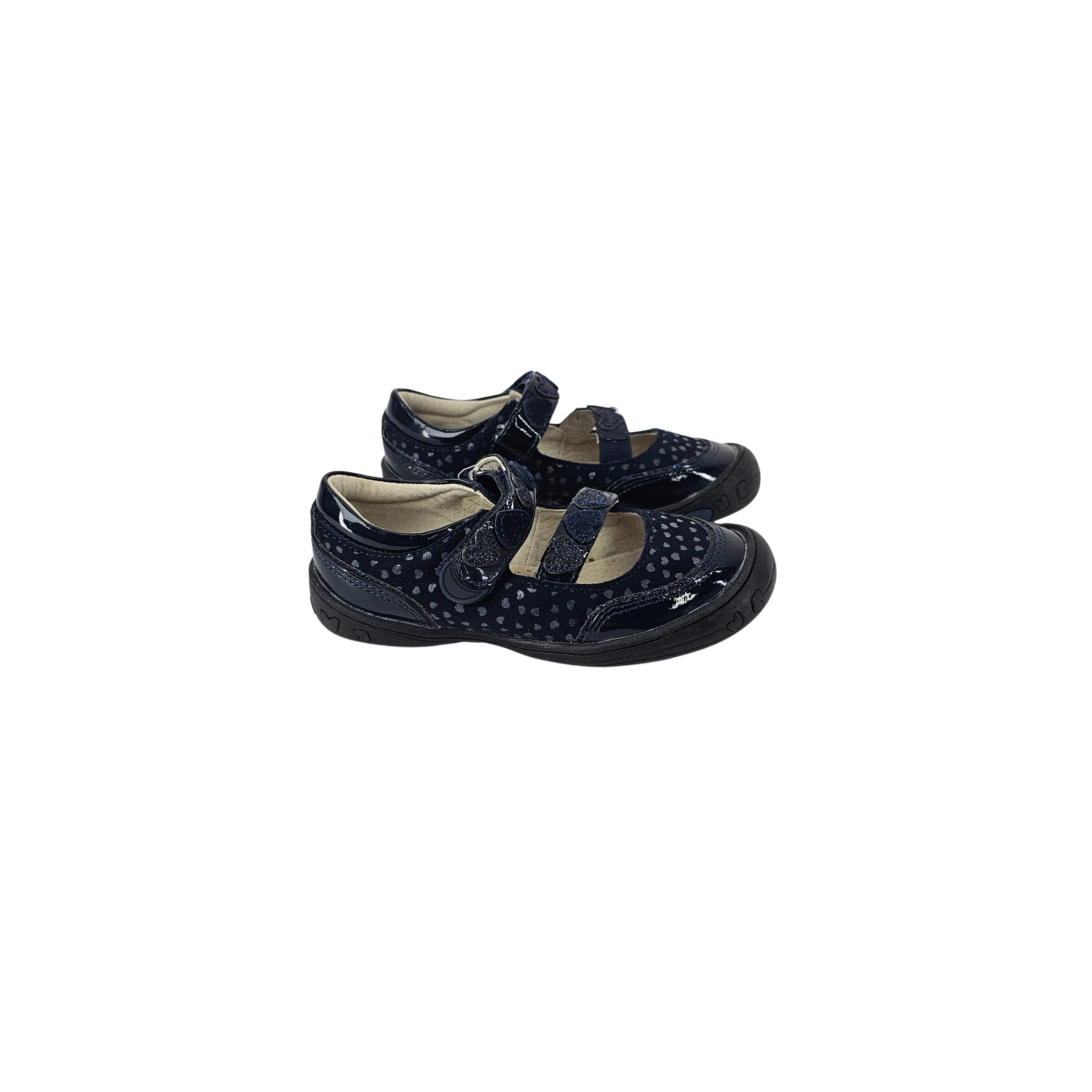 Sandale Femijesh Ngjyre Blu te Erreta me Detaj Zemra me Xixa Outlet Children's Sandals