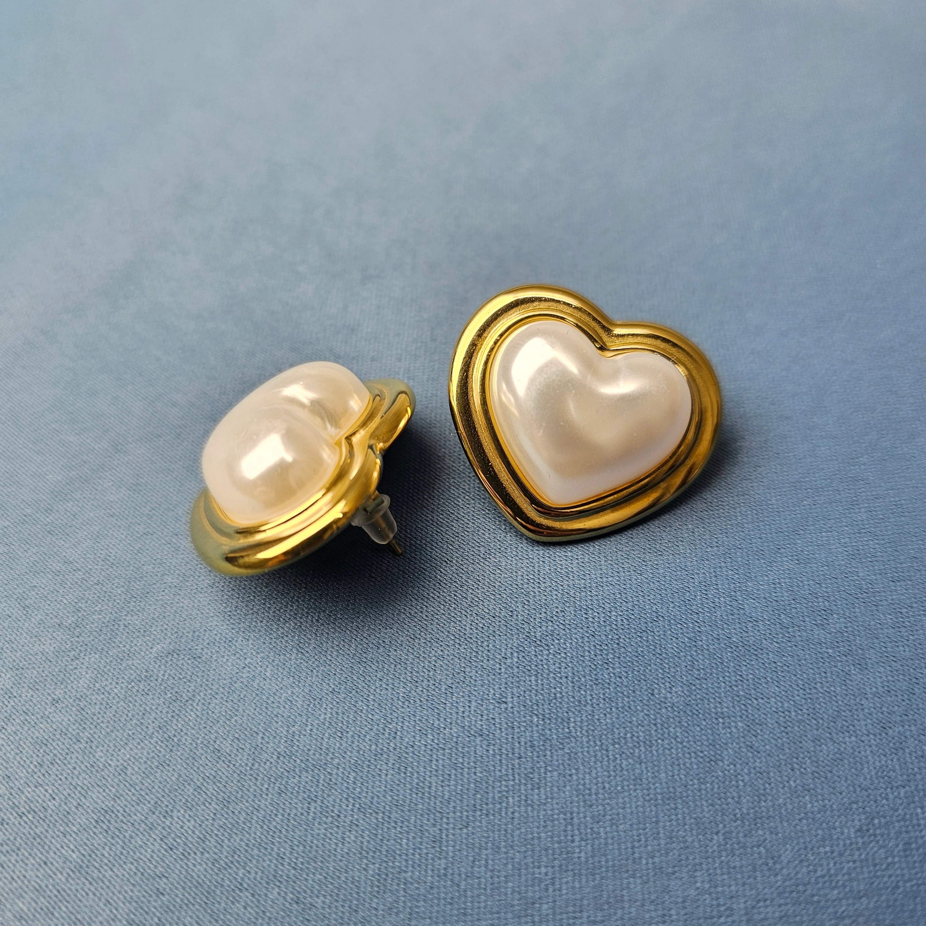 Vathe Femrash Çeliku Stainless Steel Ngjyre Gold Women Earrings