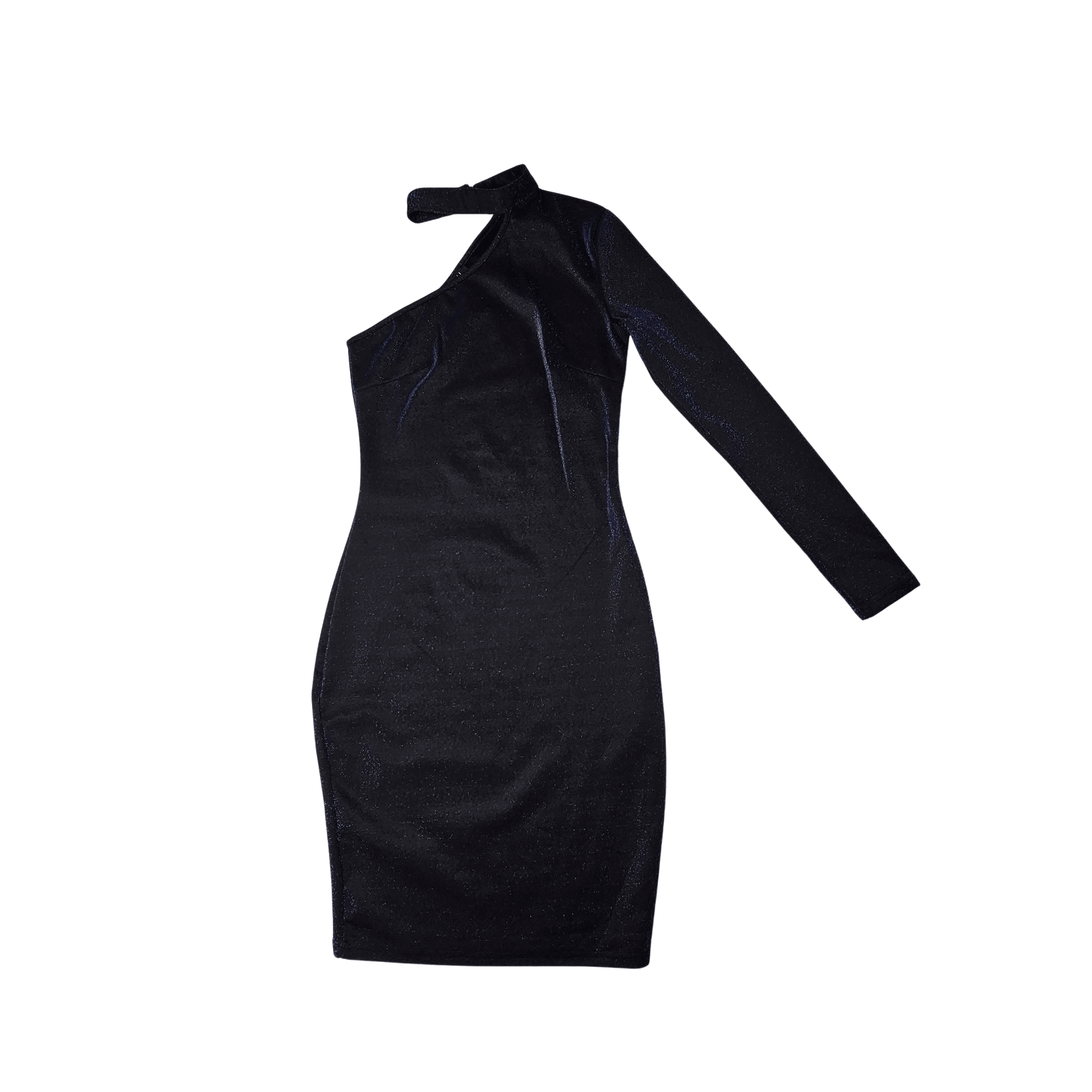 Fustan Femrash Ngjyre Blu i Erret me Xixa S.Hand Womens Dress