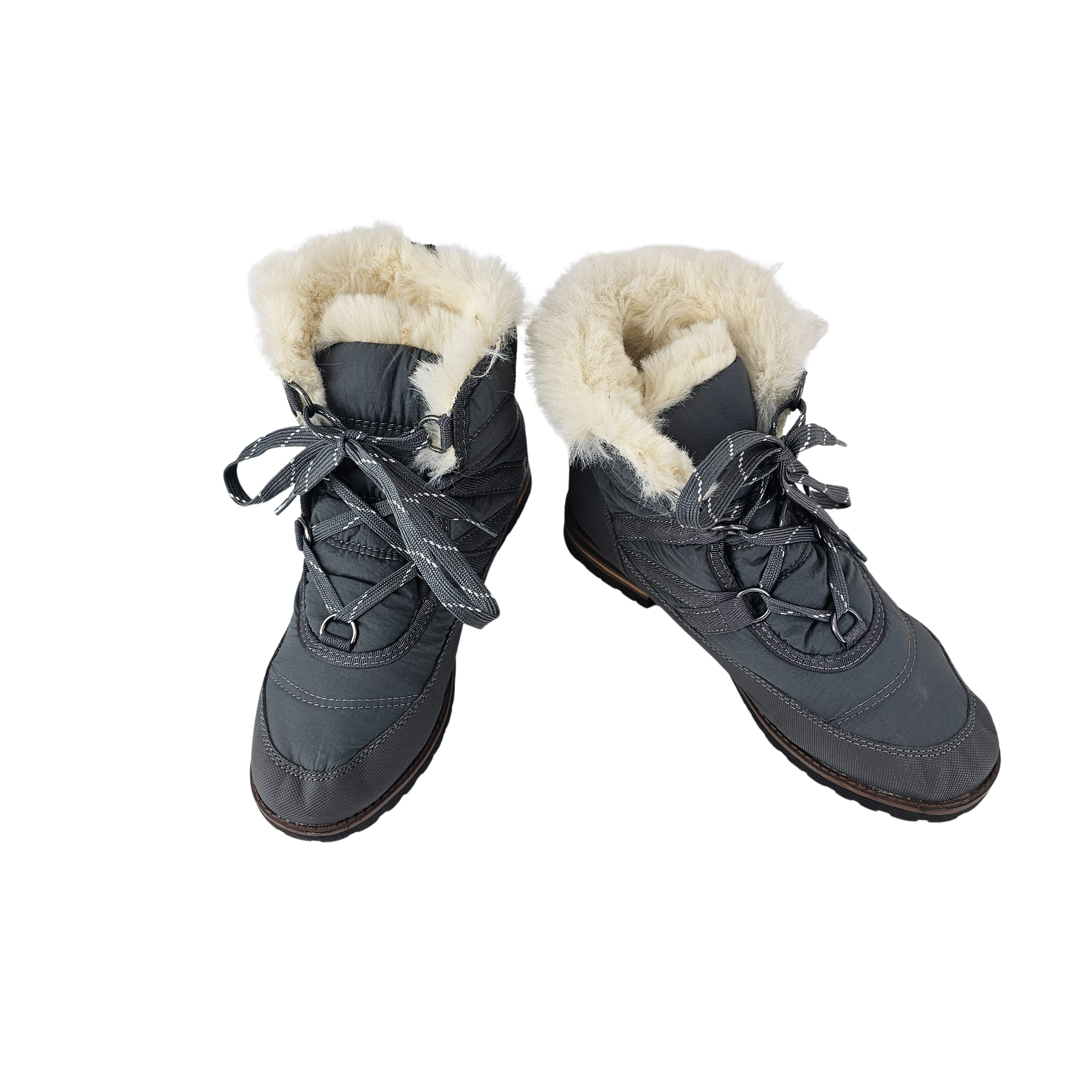 Kepuce me Qafa me Push Brenda Femijesh Ngjyre Gri S.Hand Children's Shoes