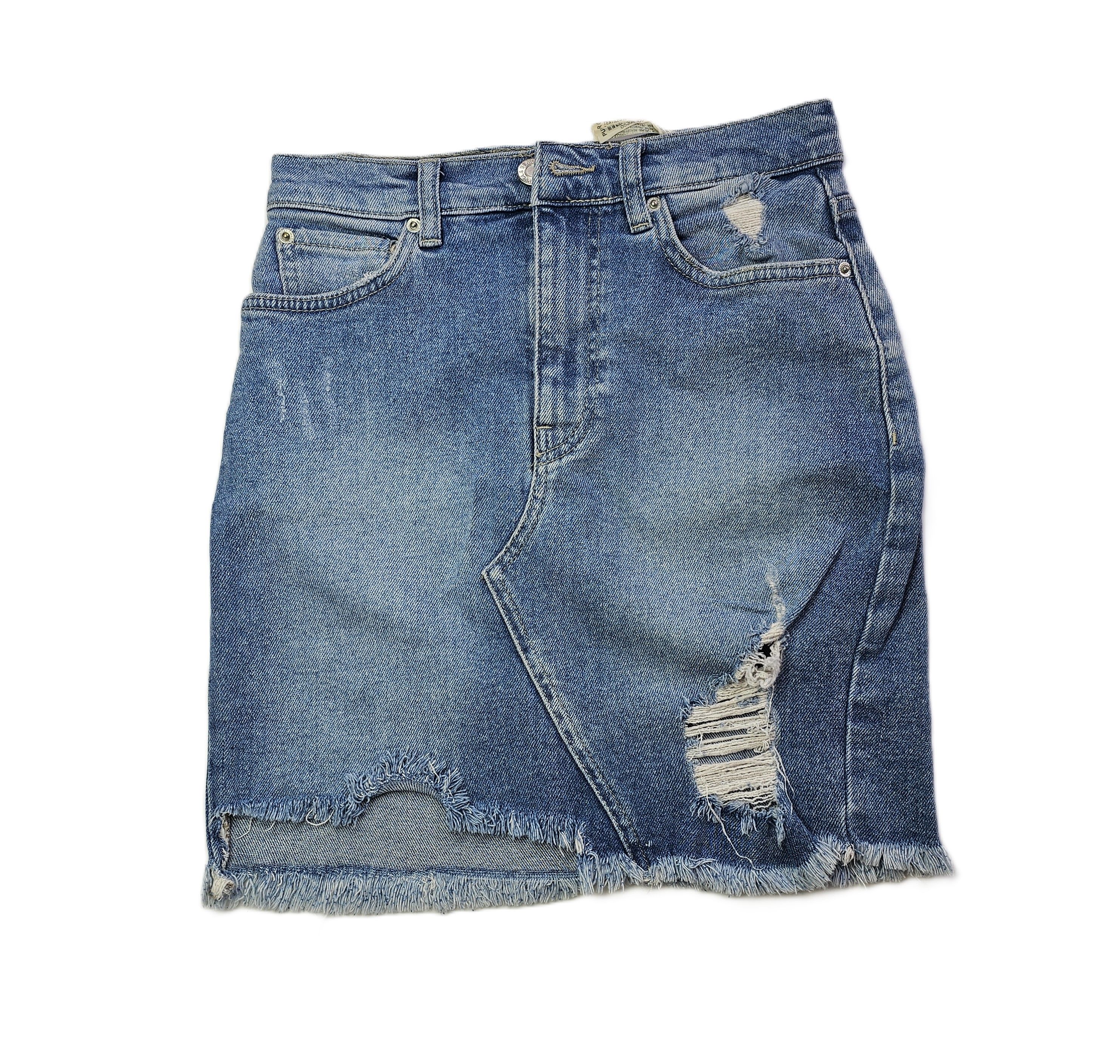 Fund Xhins Femrash Pull&Bear S.Hand/Denim Skirt