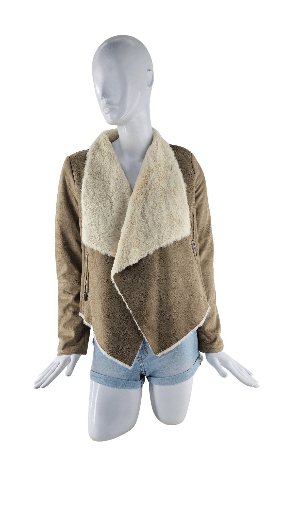 Xhup Femrash Bershka Ngjyre Bezhe S.Hand